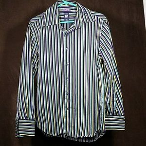 Gap button up shirt size 15-15 1/2 fitted